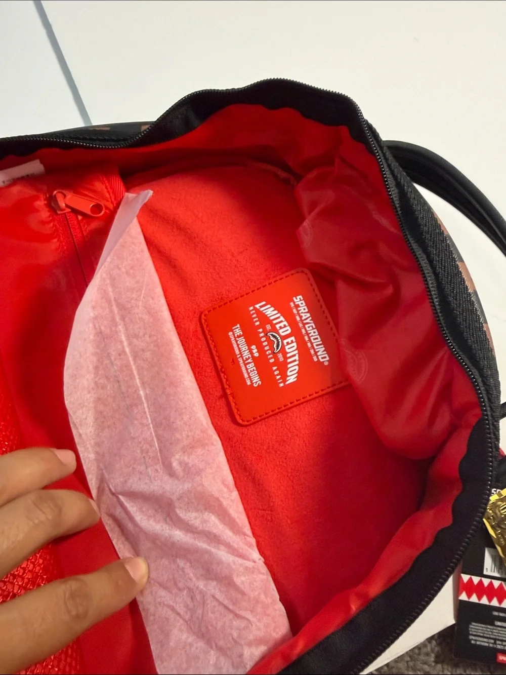 Sprayground bold checkerboard